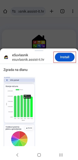 Instalacija aplikacije - Android 3