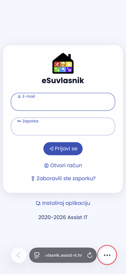 Instalacija aplikacije - iPhone 2