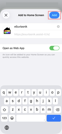 Instalacija aplikacije - iPhone 6