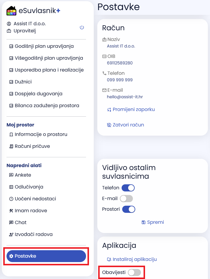 Notifikacije - 1