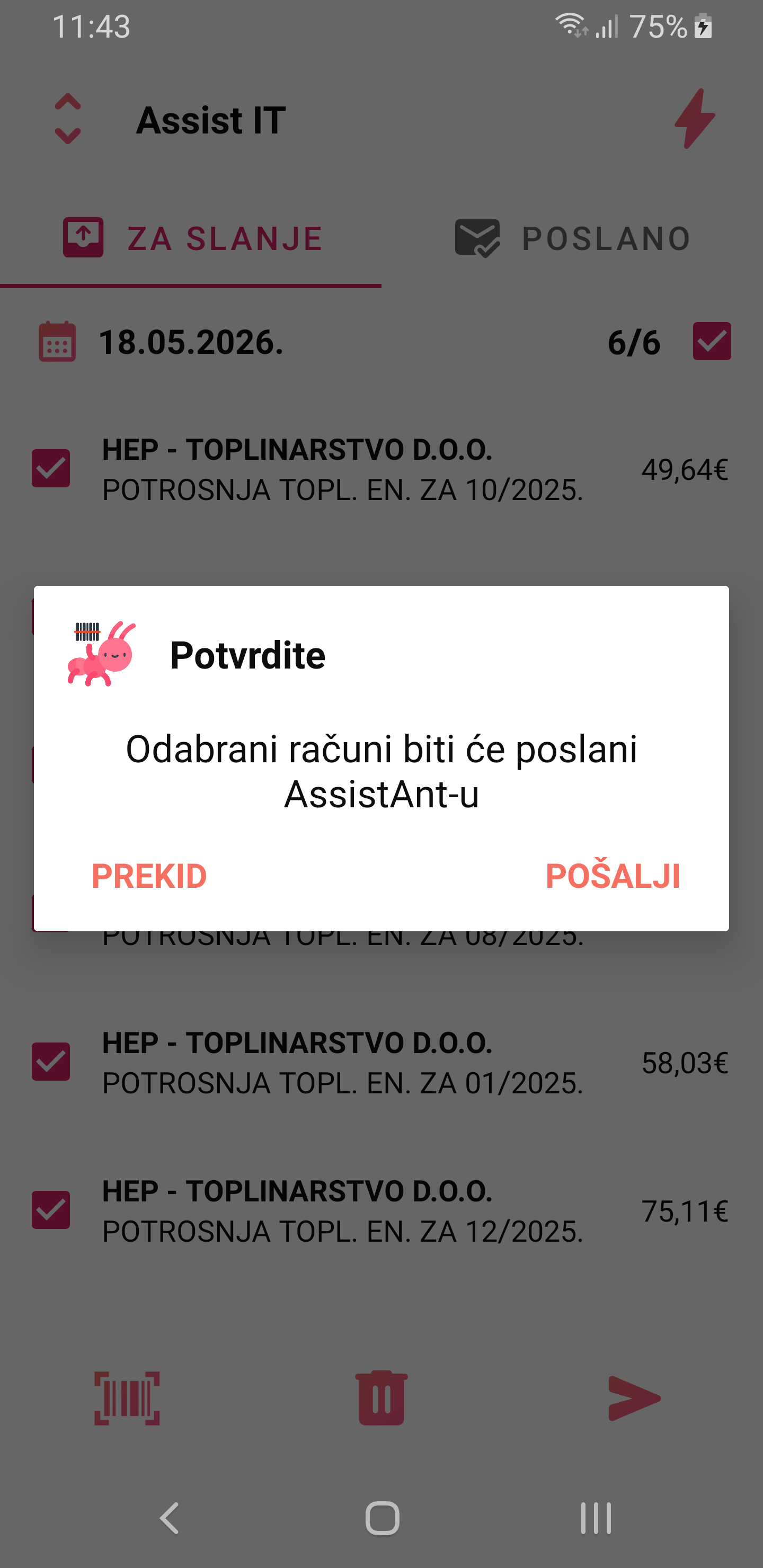 Potpuno integrirano sa programom Upravljanje Zgradama